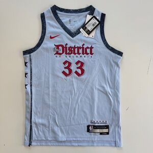 Nike Swingman Washington Wizards Kevin Kuzma City Edition Jersey Youth Medium